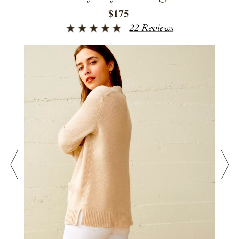 Jenni Kayne everyday cardigan xs